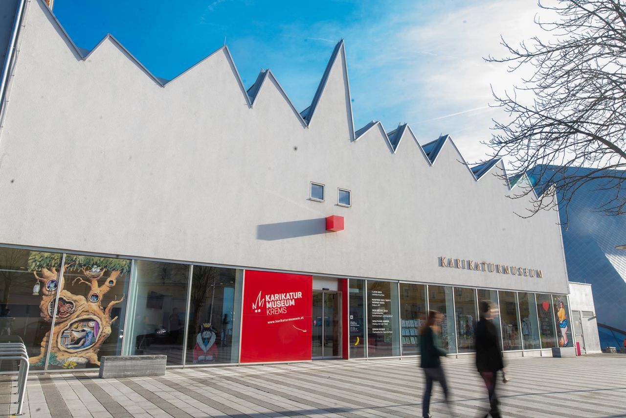 Das Karikaturmuseum in Krems (© Skokanitsch Fotografie)